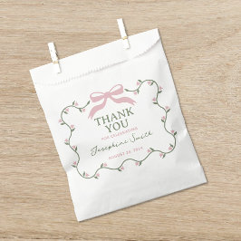 Sacolinha Arco com Chá de fraldas de Vinha da Flor