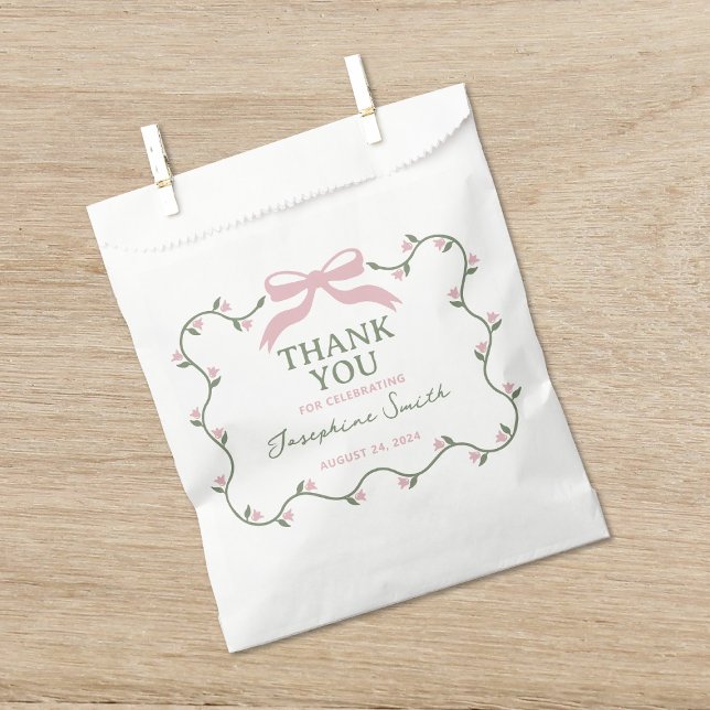 Sacolinha Arco com Chá de fraldas de Vinha da Flor (Criador carregado)