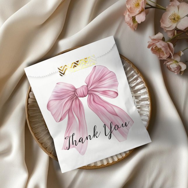 Sacolinha Arco de coquete rosa-faísca 1rua (Criador carregado)