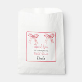 Sacolinha Arco de Noiva Coquette Rosa Chuveiro de Noiva