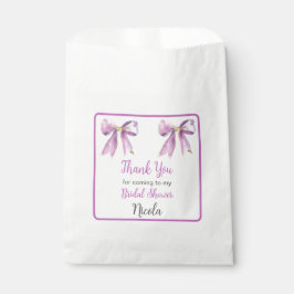 Sacolinha Arco de Noiva Coquette Roxo Chá de Panela
