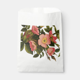 Sacolinha Arte de Flor de Rosa Bonita Ousada