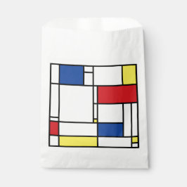 Sacolinha Arte Moderna De Stijl Geométrica Minimalista Mondr
