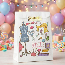 Sacolinha Artes e artesanato de aniversário