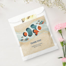 Sacolinha Artesanato De De Flor De Peixe Nemo Chá de fralda