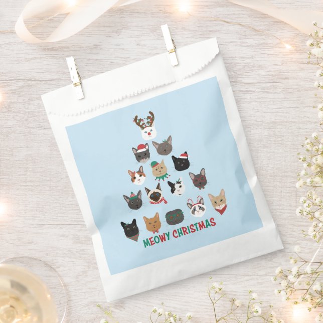 Sacolinha Árvore de Natal de Cat (Cortado)