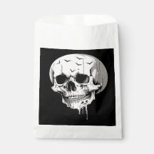 Assustador Crânio Derretendo de Halloween Com Imag