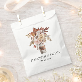 Sacolinha Autumn Fall Floral Terracotta Wedding
