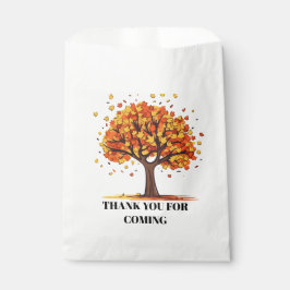 Sacolinha Autumn Fall Tree Happy Thanksgiving Blessed