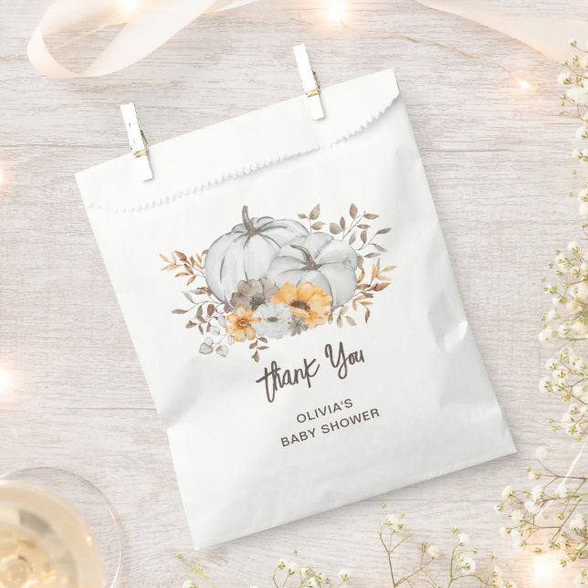 Sacolinha Autumn Pumpkins (Cortado)