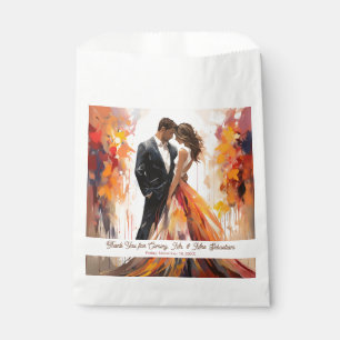 Sacolinha Autumn Queda Artística Casamento Favor Bag
