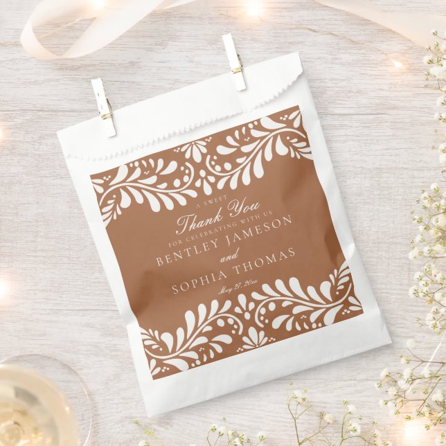 Sacolinha Azulejo de argila Talavera Festa espanhola sobreme (Cortado)