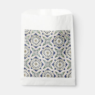 Sacolinha Azulejos Portugueses - Azulejo Colorido Geométric