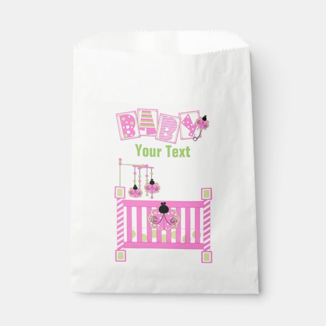 Sacolinha Baby*- Kraft Favor Bolsas (Frente)