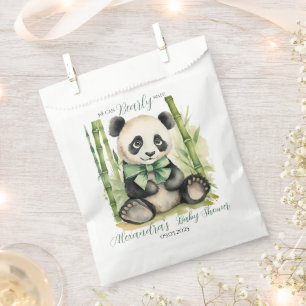 Sacolinha Baby Panda Bear Barly Chá de fraldas de Espera