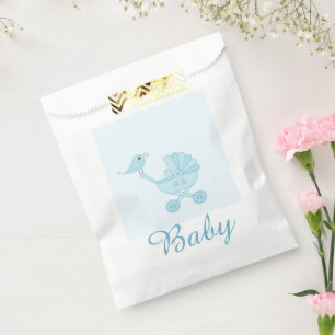 Sacolinha Bag de Favor do Chá de fraldas de Bebê