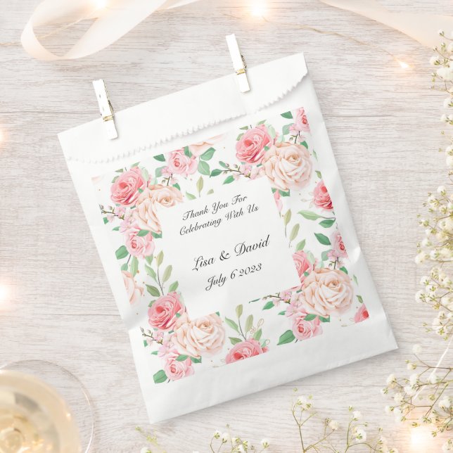 Sacolinha Bag de Favor do Tratado de Casamento (Cortado)