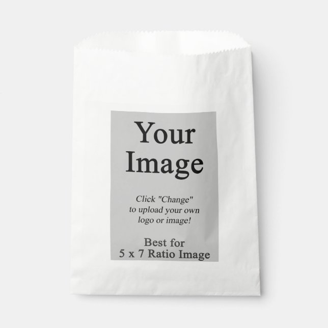 Sacolinha Bag de Favoritos de Imagem Personalizada (Frente)