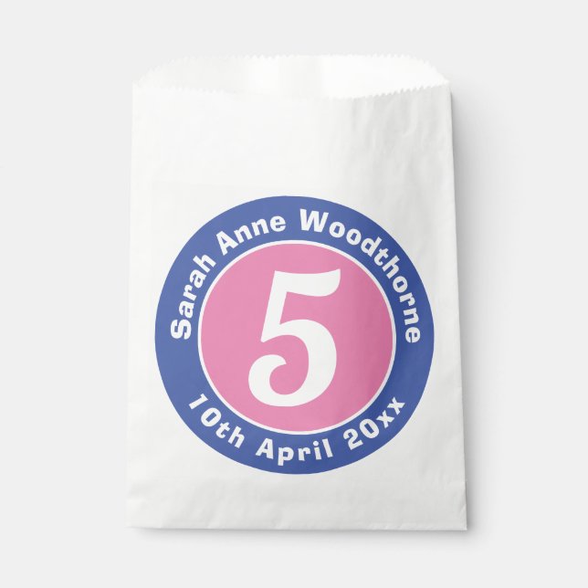 Sacolinha Bag Festa de aniversário infantil (Frente)