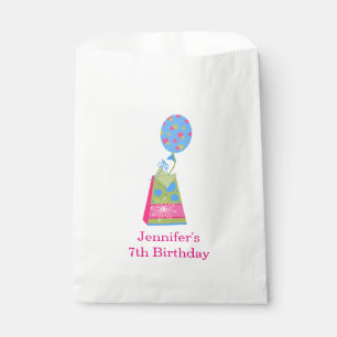 Sacolinha Balão Colorido e Bag Aniversário Bag