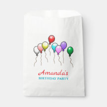 Balões de Aniversário Coloridos