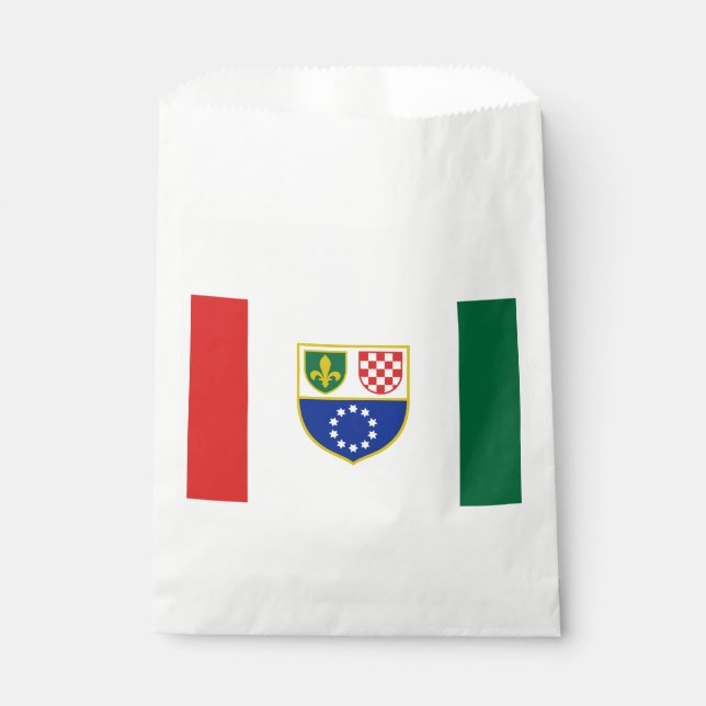Sacolinha Bandeira da Bósnia-Herzegovina (Frente)