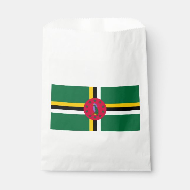 Sacolinha Bandeira da Dominica (Frente)