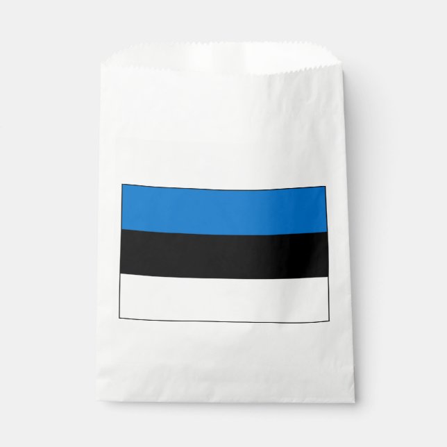 Sacolinha Bandeira da Estônia (Frente)
