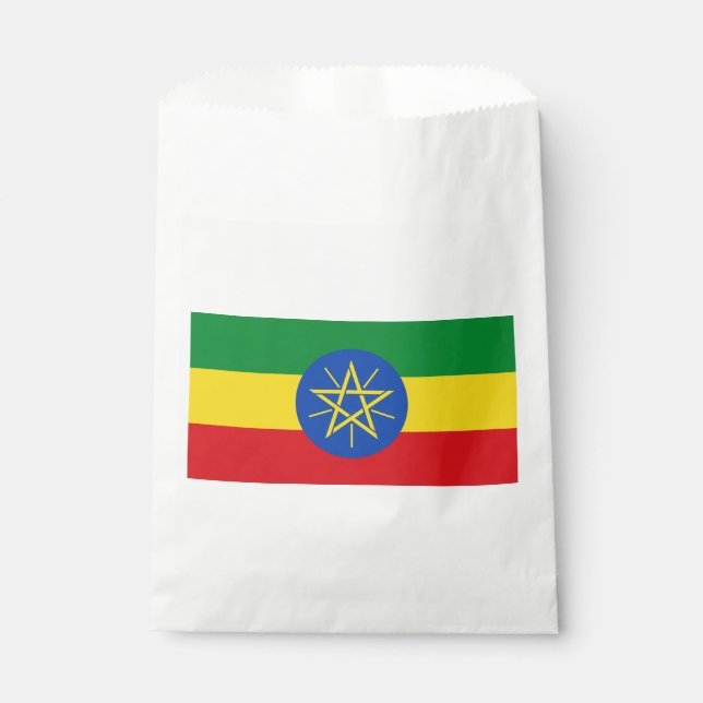 Sacolinha Bandeira da Etiópia (Frente)