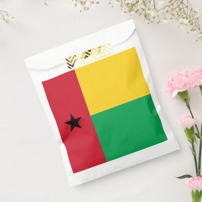Sacolinha Bandeira da Guiné-Bissau (Selado)