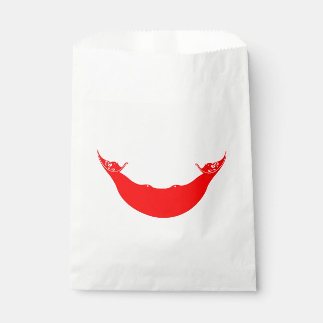Sacolinha Bandeira da Ilha de Páscoa (Frente)