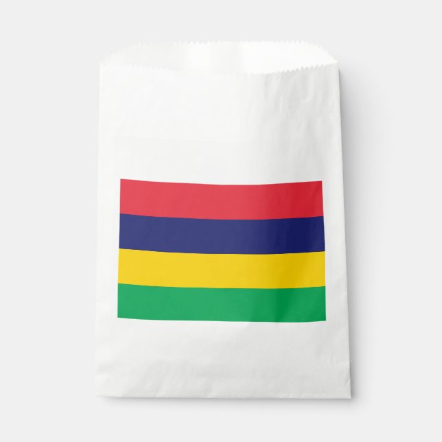 Sacolinha Bandeira da Maurícia (Frente)