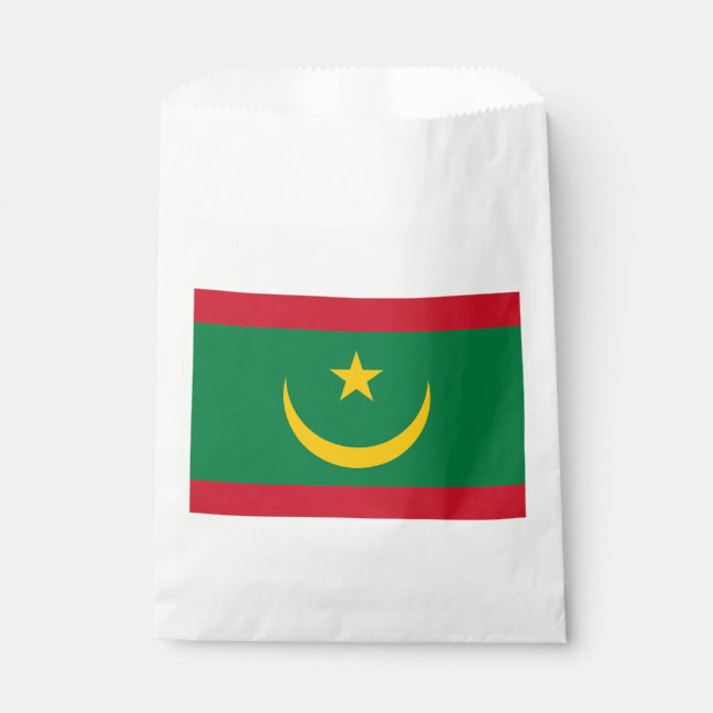 Sacolinha Bandeira da Mauritânia (Frente)