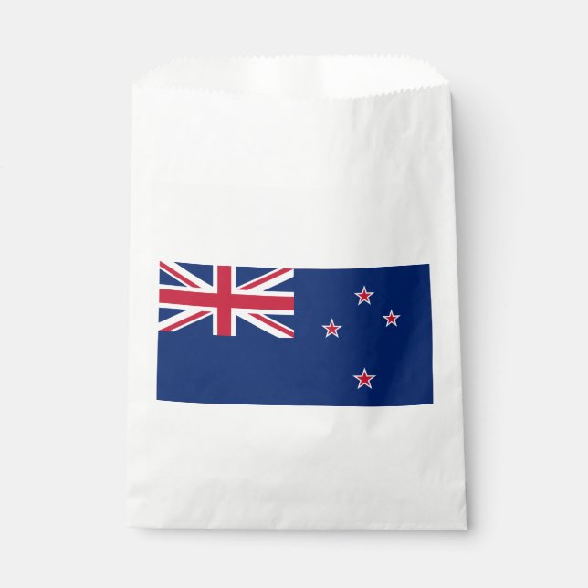 Sacolinha Bandeira da Nova Zelândia (Frente)