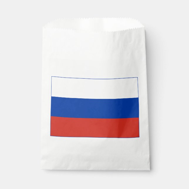 Sacolinha Bandeira da Rússia (Frente)