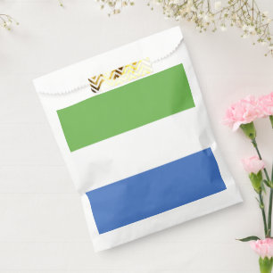 Sacolinha bandeira da Serra Leoa