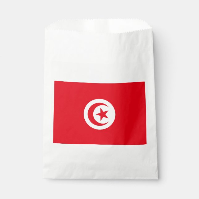 Sacolinha Bandeira da Tunísia (Frente)