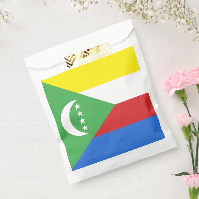 Sacolinha Bandeira das Comores (Selado)