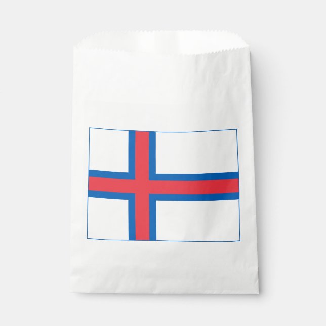 Sacolinha Bandeira das Ilhas Faroé (Frente)