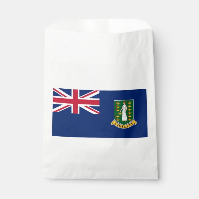 Sacolinha Bandeira das Ilhas Virgens Britânicas (Frente)