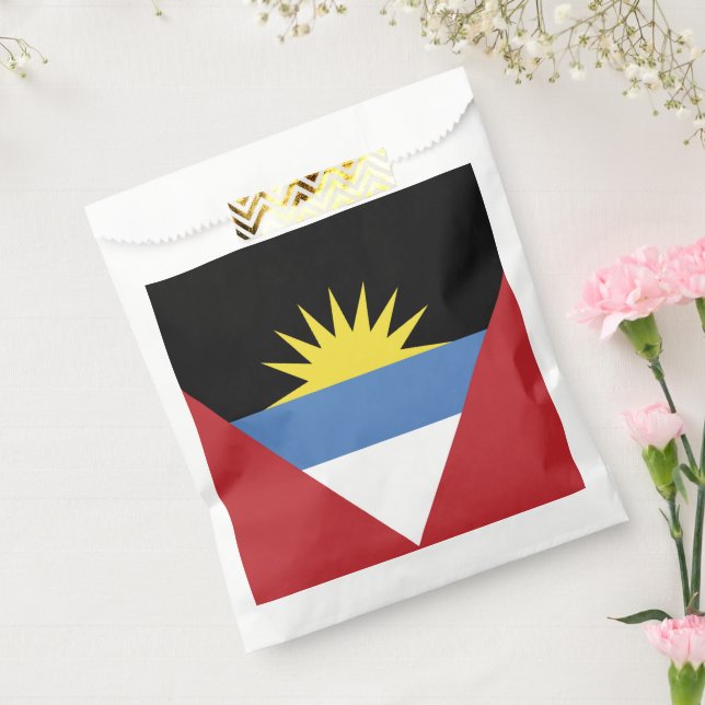 Sacolinha Bandeira de Antígua e Barbuda (Selado)