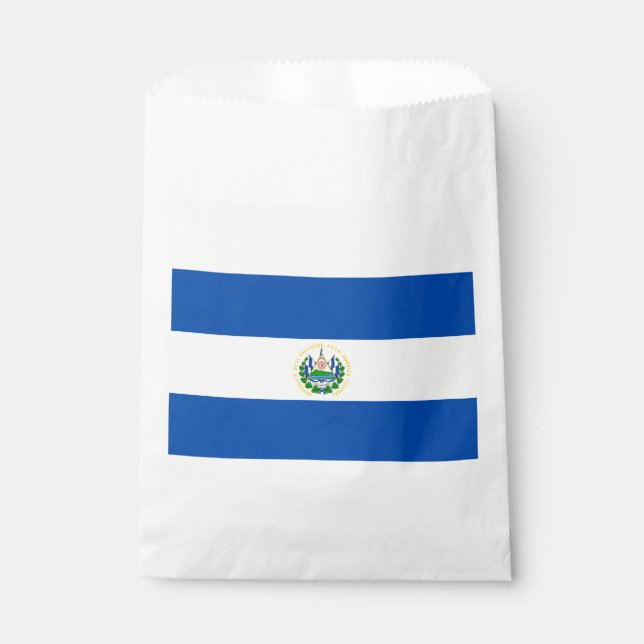 Sacolinha Bandeira de El Salvador (Frente)