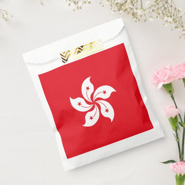 Sacolinha Bandeira de Hong Kong (Selado)