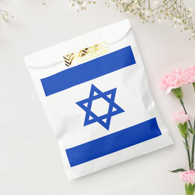 Sacolinha bandeira de Israel (Selado)