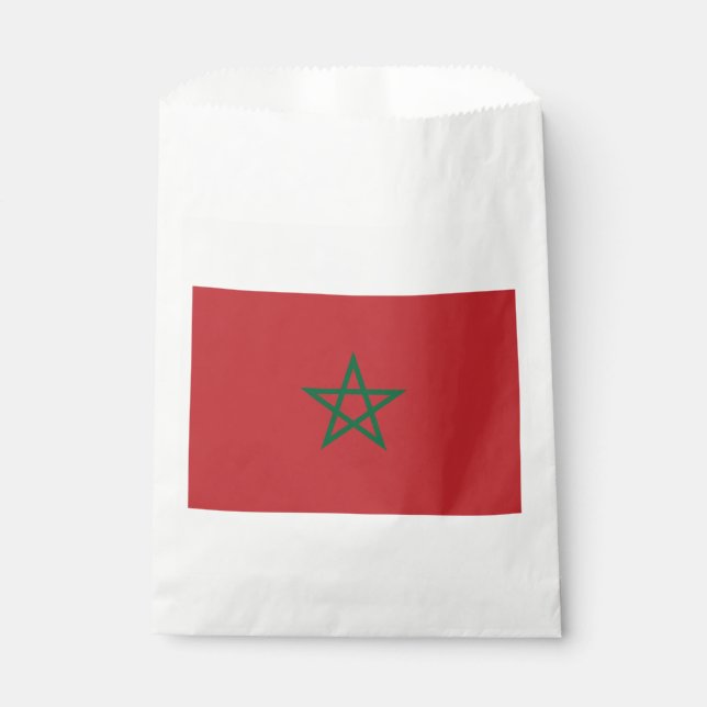 Sacolinha Bandeira de Marrocos (Frente)