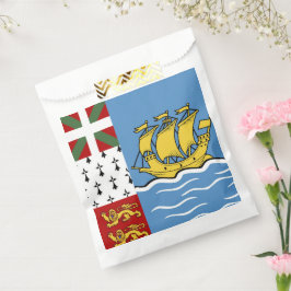 Sacolinha Bandeira de Pierre e Miquelon santo