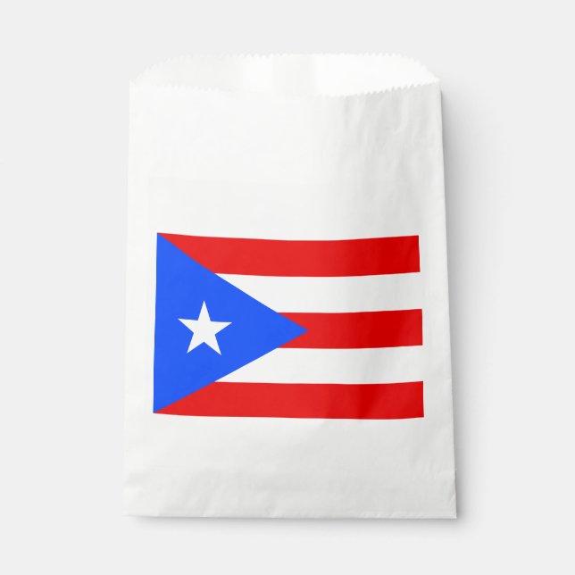 Sacolinha Bandeira de Porto Rico (Frente)