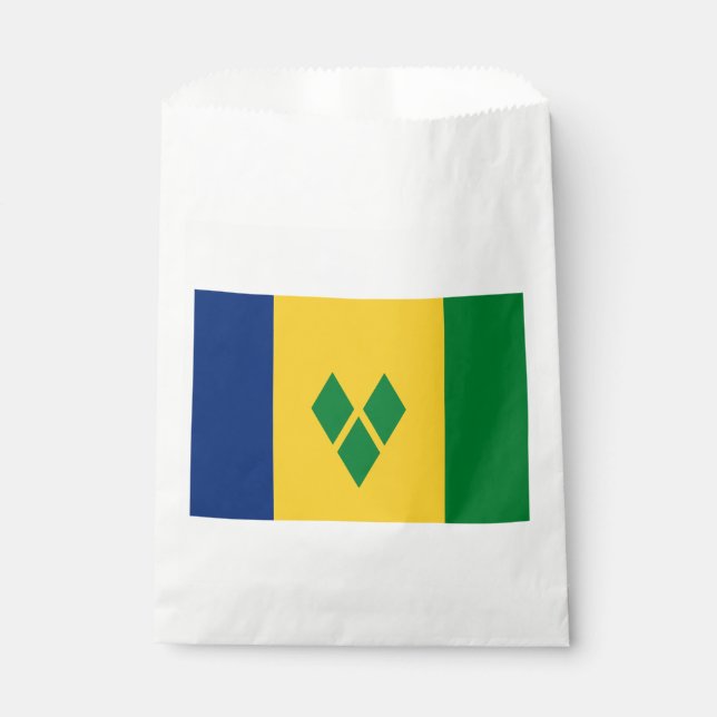 Sacolinha Bandeira de São Vicente (Frente)