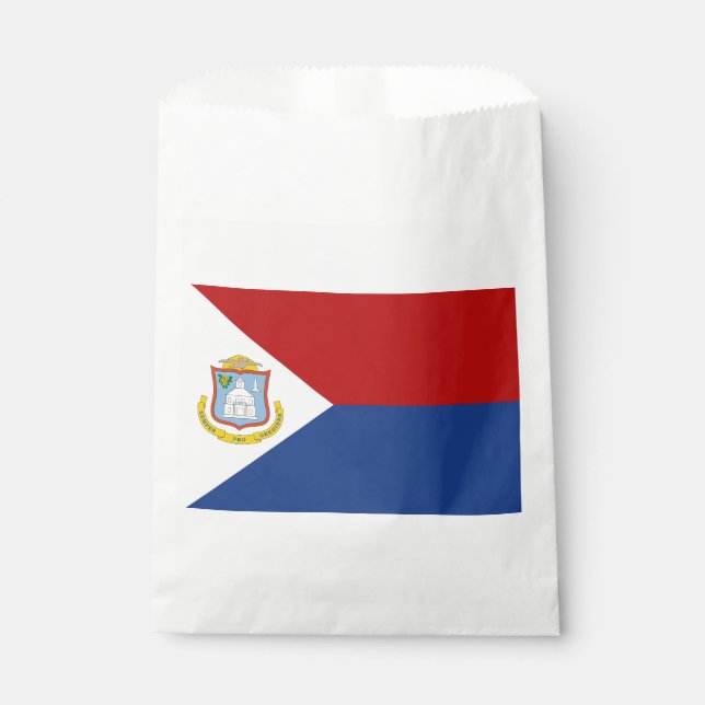 Sacolinha Bandeira de Sint Maarten (Frente)