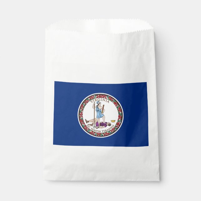 Sacolinha Bandeira do Estado da Virgínia (Frente)